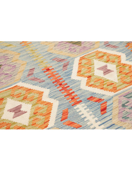 Kilim 123x180 Cm Kilim Afghanistan, Hand-carded Wool (warp: