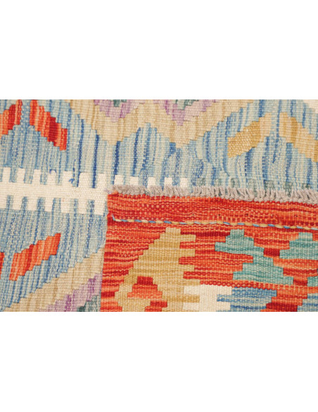 Kilim 123x180 Cm Kilim Afghanistan, Hand-carded Wool (warp: