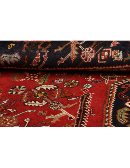 Shiraz 158x246 Cm Shiraz, Persia, Lana Cardata A Mano