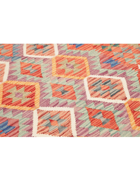 Kilim 126x176 Cm Kilim, Afghanistan, Hand-carded Wool, 0.3