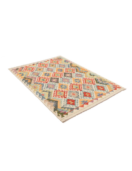 Kilim 123x172 Cm Kilim Afghanistan Hand-carded Wool (warp: