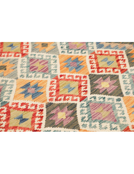 Kilim 123x172 Cm Kilim Afghanistan Hand-carded Wool (warp: