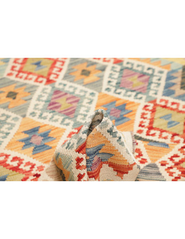 Kilim 123x172 Cm Kilim Afghanistan Hand-carded Wool (warp: