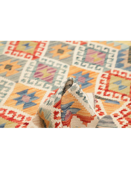 Kilim 123x172 Cm Kilim Afghanistan Lana Cardata A Mano