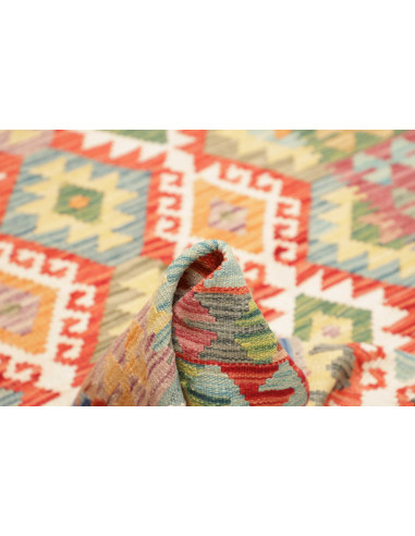 Kilim 125x175 Cm Kilim, Afghanistan, Lana Cardata A Mano