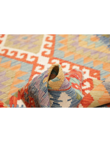 Kilim 123x173 Cm Kilim Afghanistan Lana Cardata A Mano