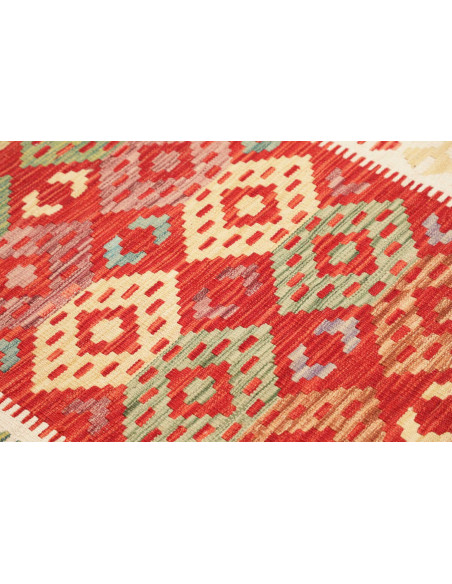 Kilim 120x174 Cm Kilim. Afghanistan. Lana Cardata A Mano