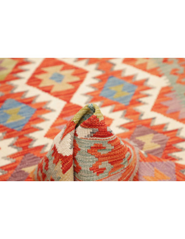 Kilim 123x184 Cm Kilim Afghanistan, Lana Cardata A Mano,
