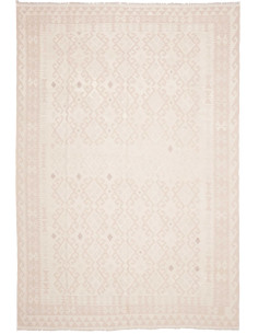 Tappeto Kilim Afghanistan bianco 202x298
