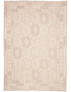 Rug Kilim Afghanistan white 198x284