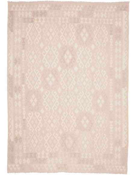 Tappeto Kilim Afghanistan bianco 198x284