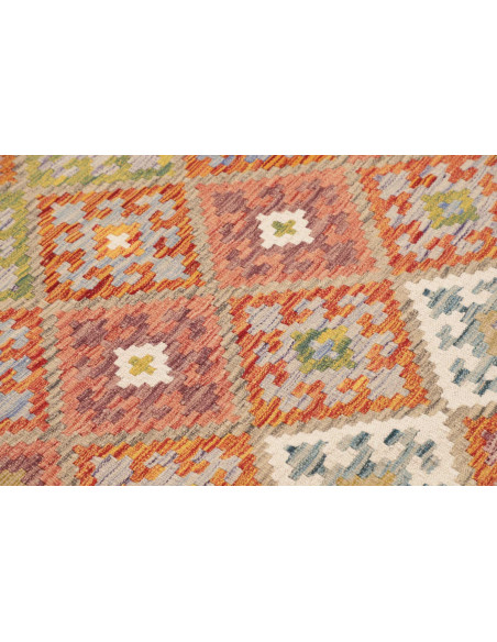 Kilim 122x208 Cm Kilim Afghanistan Lana Cardata A Mano 0.3