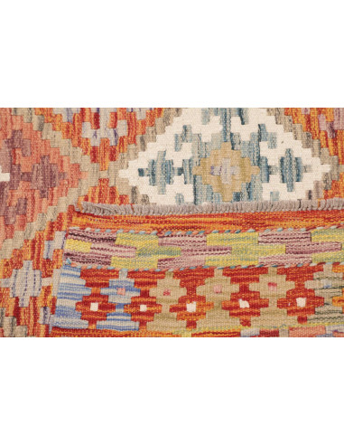Kilim 122x208 Cm Kilim Afghanistan Lana Cardata A Mano 0.3