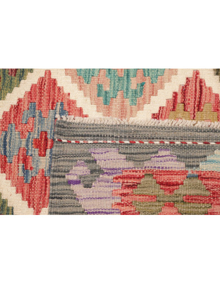 Kilim 122x183 Cm Afghan Kilim Hand-carded Wool