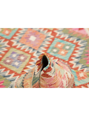Kilim 120x190 Cm Kilim, Afghanistan, Hand-carded Wool (warp: