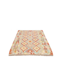 Kilim 128x178 Cm Kilim Afghanistan Hand-carded Wool (warp: 2