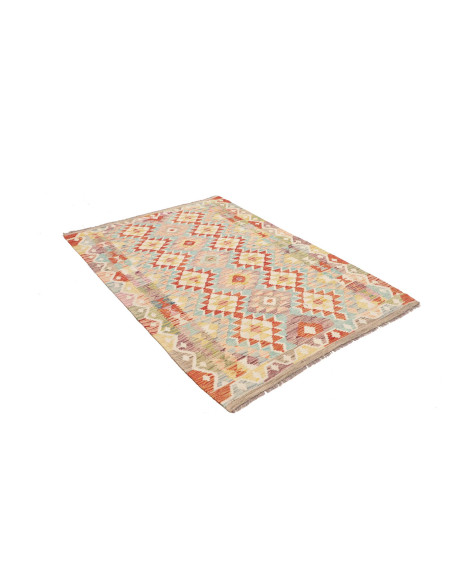 Kilim 128x178 Cm Kilim Afghanistan Hand-carded Wool (warp: