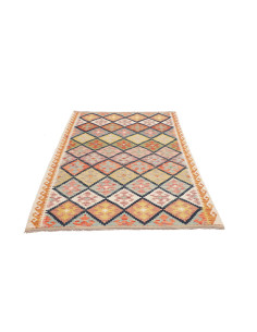 Kilim 127x185 Cm Kilim, Afghanistan, Lana Cardata A Mano, 2