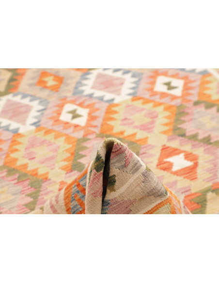 Tappeto Kilim Afghanistan giallo 196x296