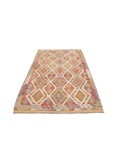 Kilim 124x204 Cm Kilim, Afghanistan, Lana Cardata A Mano 2