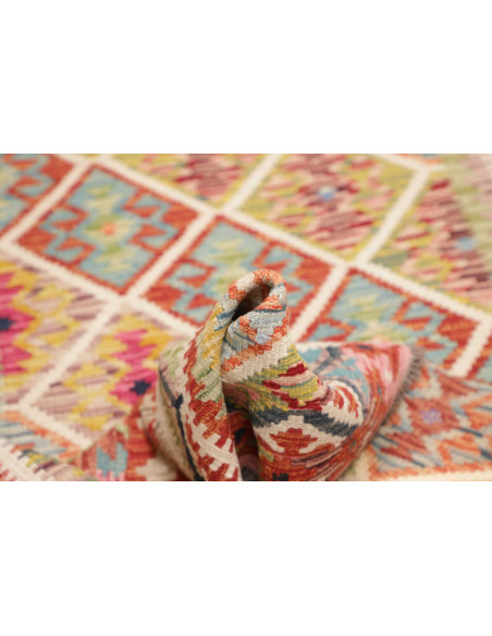 Kilim 122x183 Cm Kilim, Afghanistan, Lana Cardata A Mano