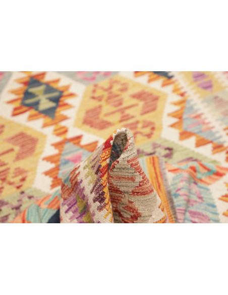 Kilim 124x182 Cm Kilim Afghanistan, Lana Cardata A Mano,