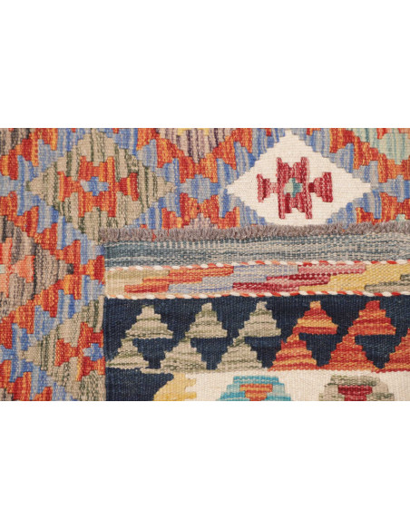 Kilim 127x192 Cm Kilim, Afghanistan, Lana Cardata A Mano