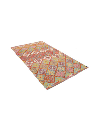 Kilim 119x192 Cm Afghan Kilim, Hand-carded Wool, Cotton