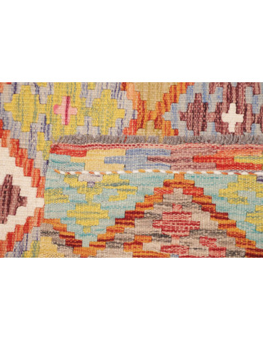 Kilim 119x192 Cm Afghan Kilim, Hand-carded Wool, Cotton