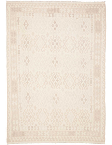 Tappeto Kilim Afghanistan bianco 204x287