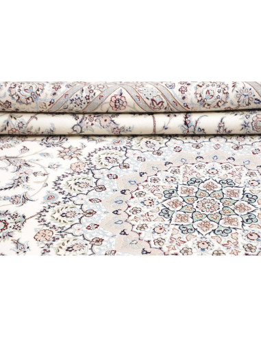 Nain 6la 256x372 Cm Nain 6la, Persia, Lana Cardata A Mano E