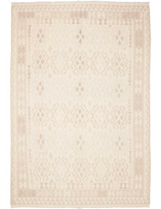 Rug Kilim Afghanistan white 204x293