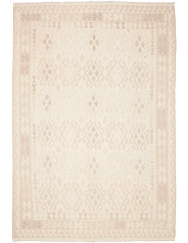 Tappeto Kilim Afghanistan bianco 204x293