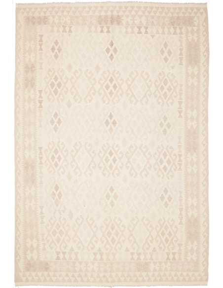 Rug Kilim Afghanistan white 204x293