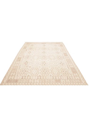 Tappeto Kilim Afghanistan bianco 204x293