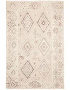 Rug Kilim Afghanistan white 208x315