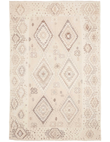 Rug Kilim Afghanistan white 208x315