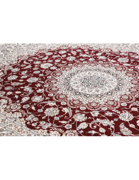 Nain 6la 262x315 Cm Nain 6la Persia Hand-carded Wool And