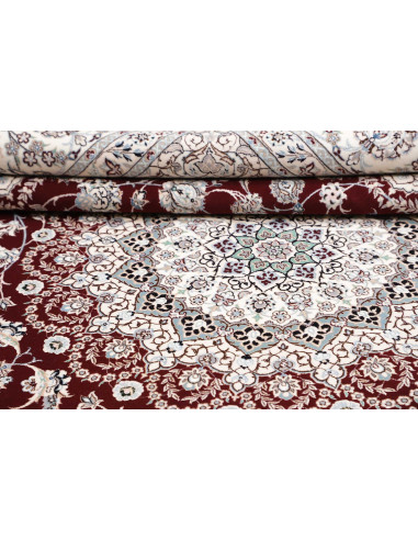 Nain 6la 262x315 Cm Nain 6la Persia Hand-carded Wool And
