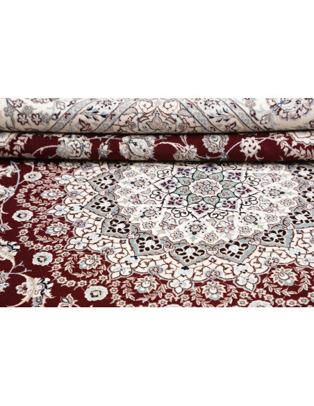 Nain 6la 262x315 Cm Nain 6la Persia Hand-carded Wool And
