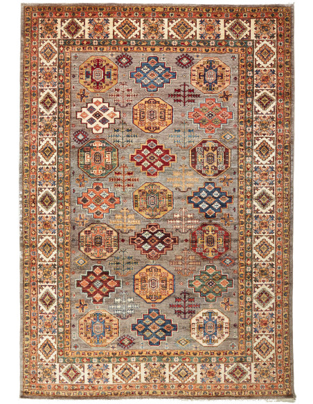 Kazak Fine 210x307 Cm Kazak Fine, Pakistan, Hand-carded Wool