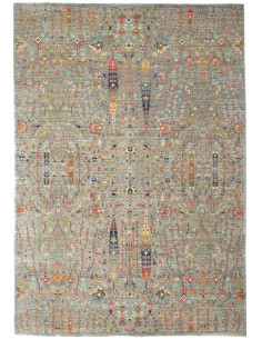 Rug Shahi Fine Pakistan 206x292 Grey-blue Rust
