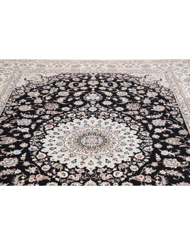 Nain 6la 213x314 Cm Nain 6la, Persia, Lana Cardata A Mano E