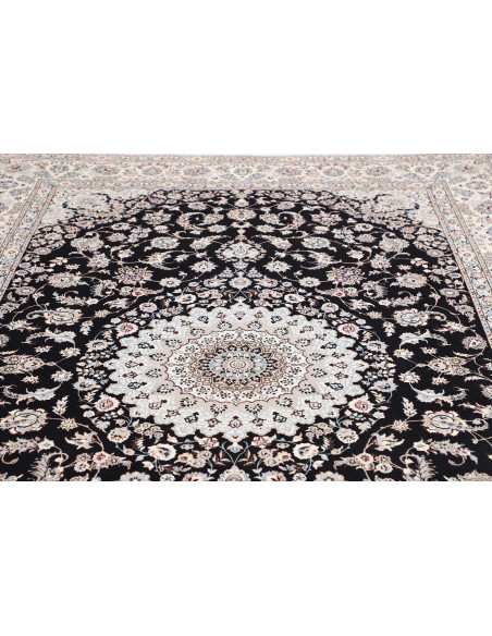 Nain 6la 213x314 Cm Nain 6la, Persia, Lana Cardata A Mano E