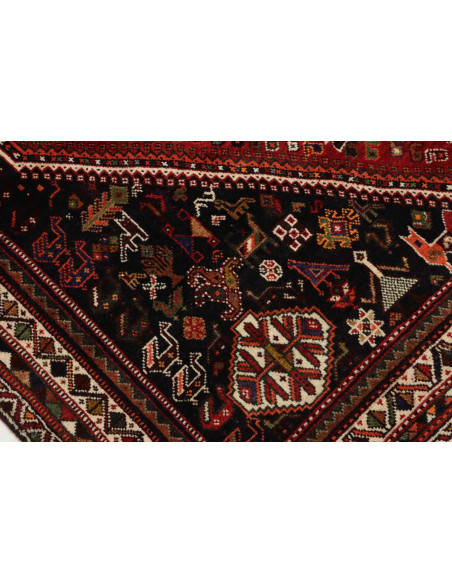 Shiraz 183x295 Cm Shiraz, Persia, Hand-carded Wool warp: