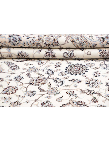 Nain 6la 211x298 Cm Nain 6la, Persia, Hand-carded Wool And