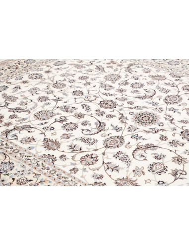 Nain 6la 205x302 Cm Nain 6la, Persia, Lana Cardata A Mano E