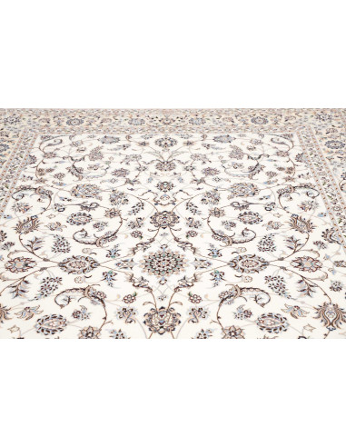 Nain 6la 205x302 Cm Nain 6la, Persia, Lana Cardata A Mano E