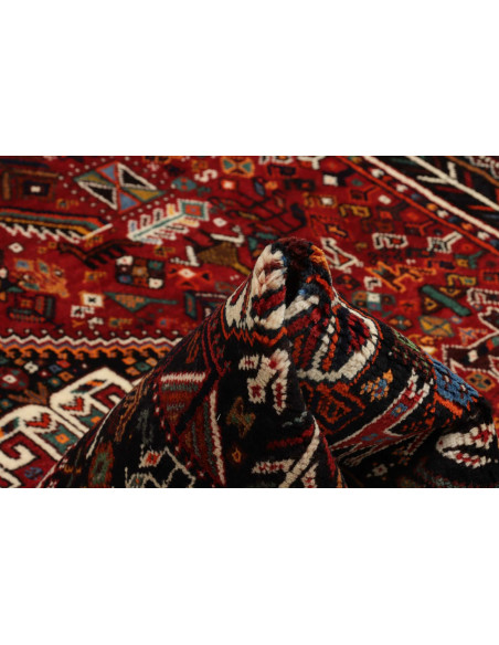 Shiraz 174x274 Cm Shiraz, Persia, Lana Cardata A Mano