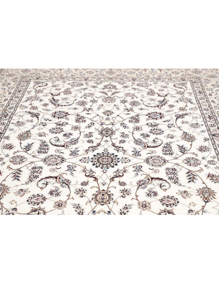 Nain 6la 211x306 Cm Nain 6la, Persia, Lana Cardata A Mano E